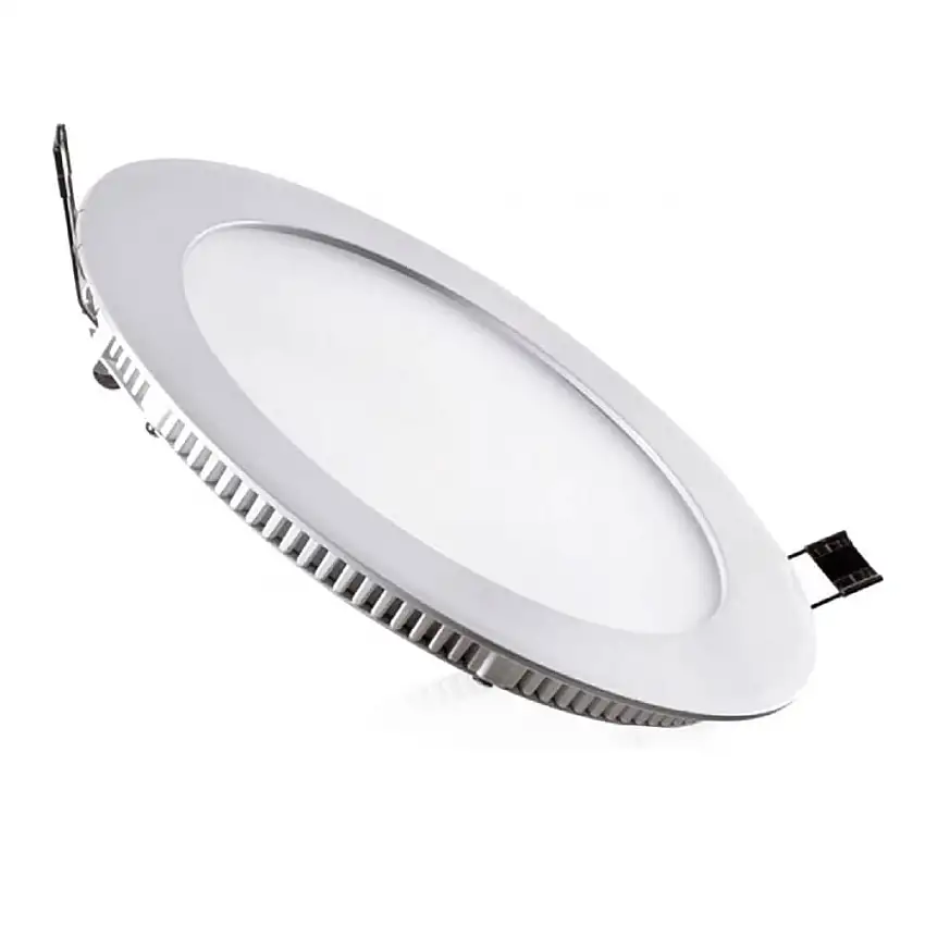 Luminaria LED Plafon Redondo Embutir Branca Bivolt 4000K 36W 03202B Ourolux