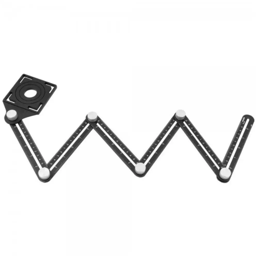 Esquadro Articulado Alumínio 6 seções Vonder