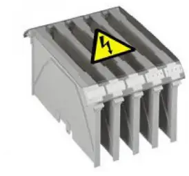 Borne Viking 3 Bloc 16Mm Bloco Terminal 37164 Cemar Legrand