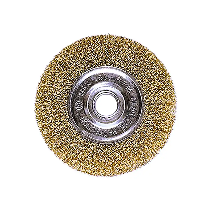 Escova Aço Circular 06X1/2 Furo 22mm 746649 MTX