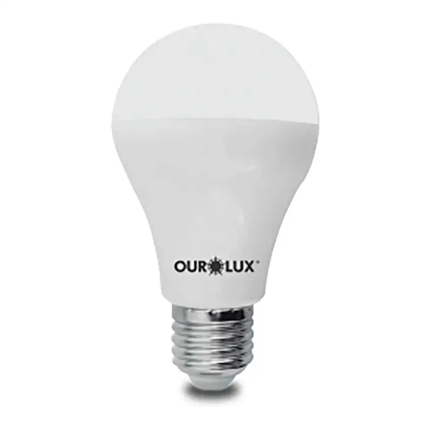 Lâmpada LED A60 E27 3000K Bivolt 6W 20026 Ourolux