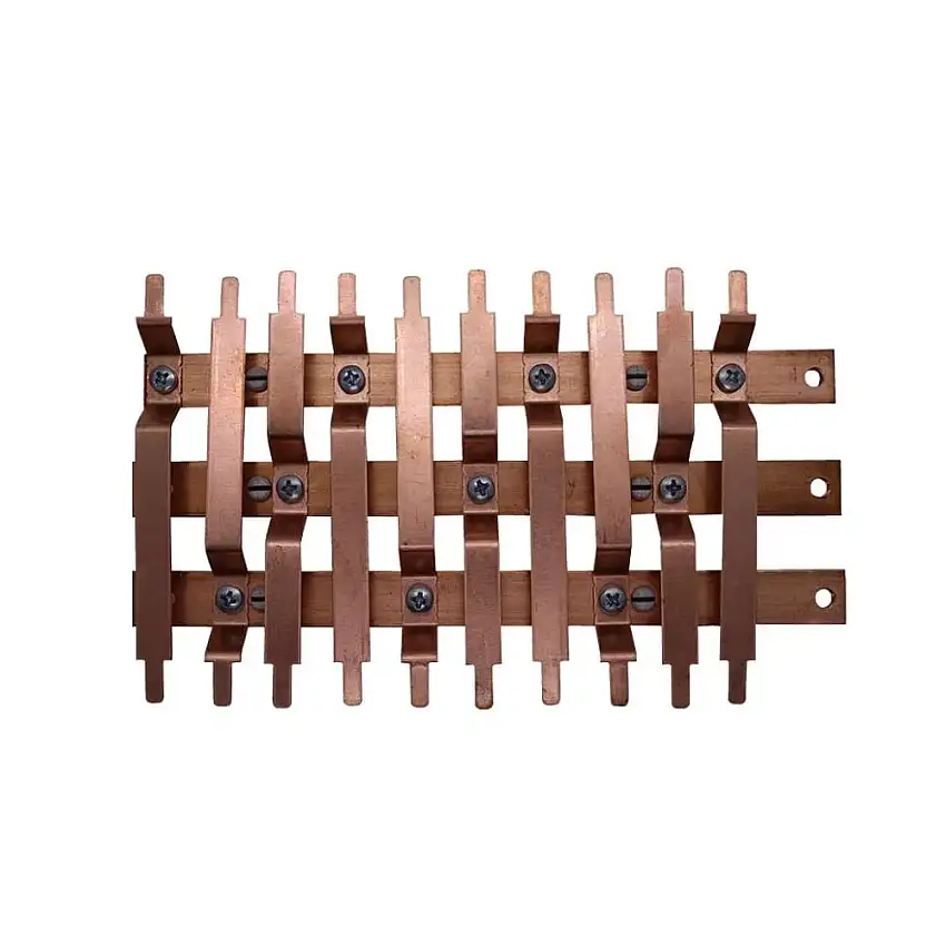 Kit Barramento Trifásico 100A 20 Bolt-On Tnii20Ul 904372N Cemar Legrand