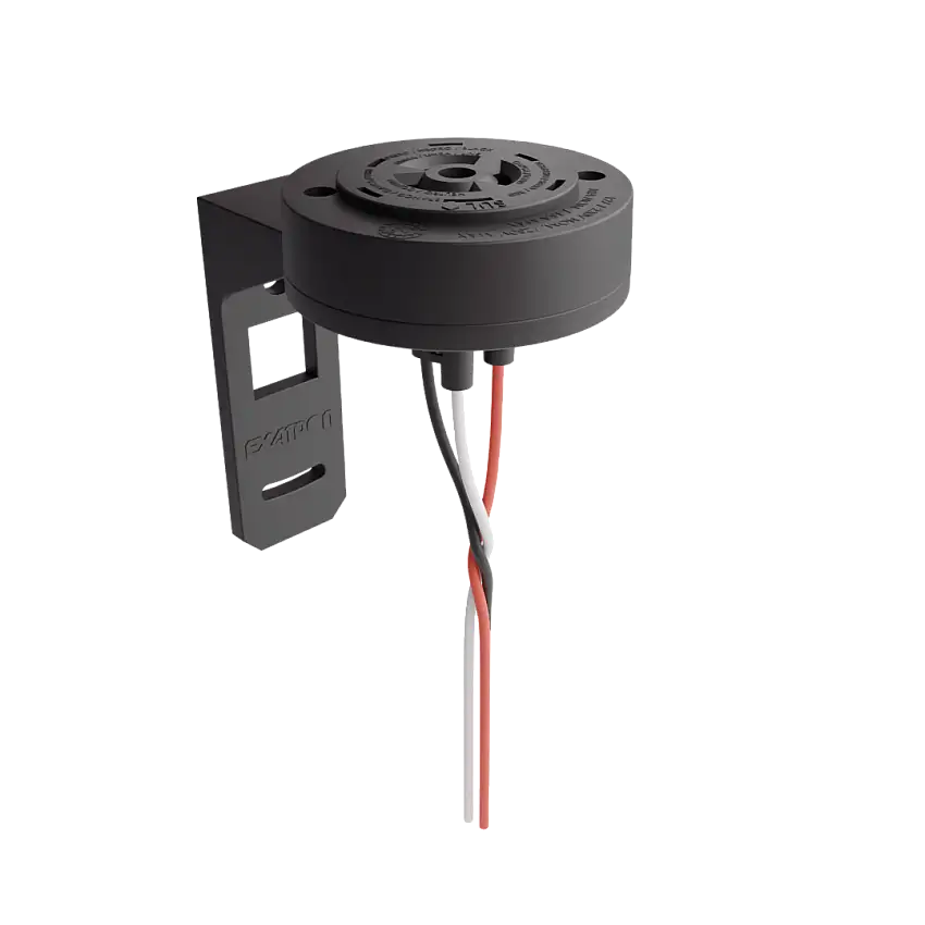 Base Rele Fotoelétrico Externa Giratória 10a 100/240v - TGBR0LP - EXATRON