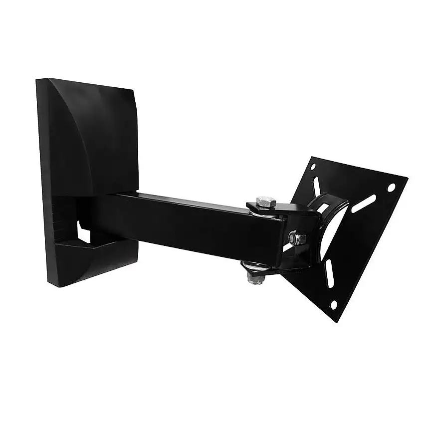Suporte TV Slim Preto 10"-55" 3 Movimentos SBRP130 Brasforma
