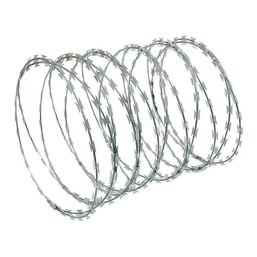 Concertina Clipada Galvanizada 45cm 40 Espiras 5m P.XG45L2.5C Alge