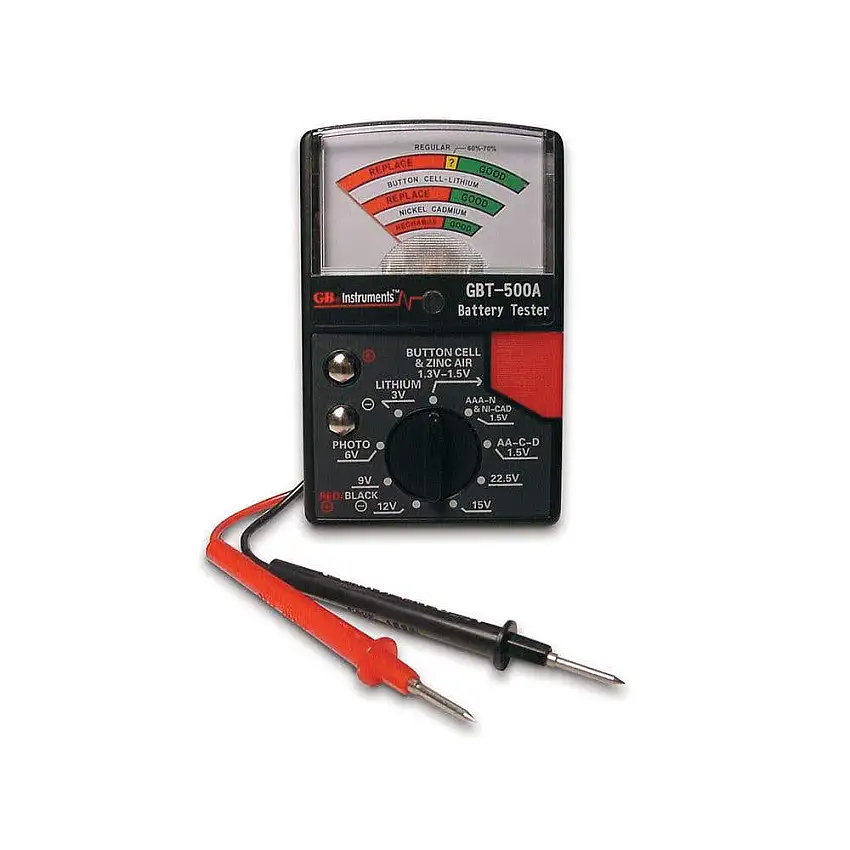 Testador Pilhas/Baterias GBT-500A GB