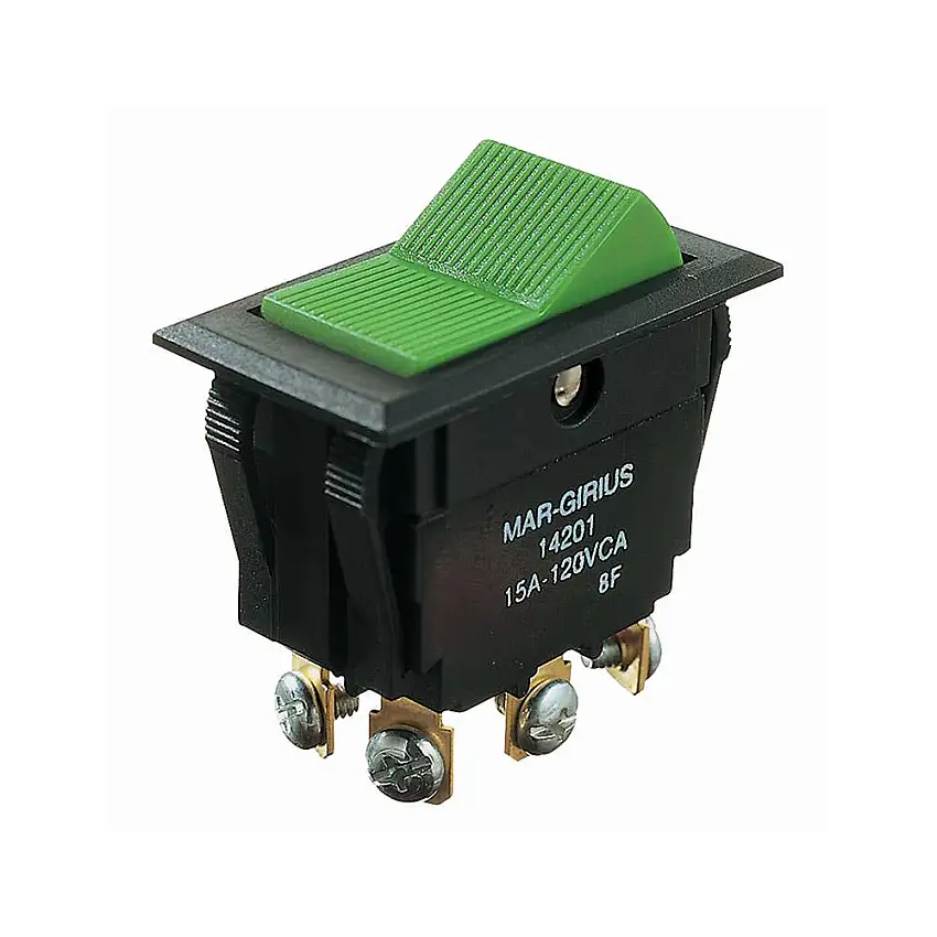 Chave 14201-MFT1FP1Q Bipolar Reversora Liga -Liga Tecla 15A Margirius