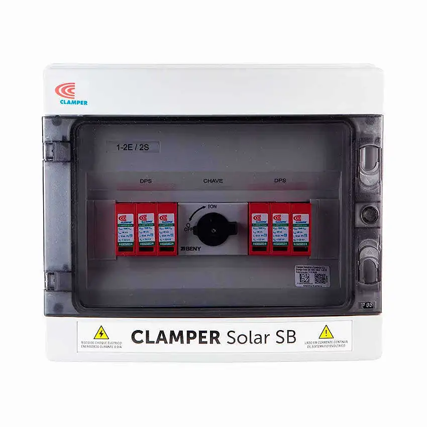 String Box 2 Entr 2 Saí 2 Chav Sec 13A 2 Prot DPS 1040Vcc Clamper