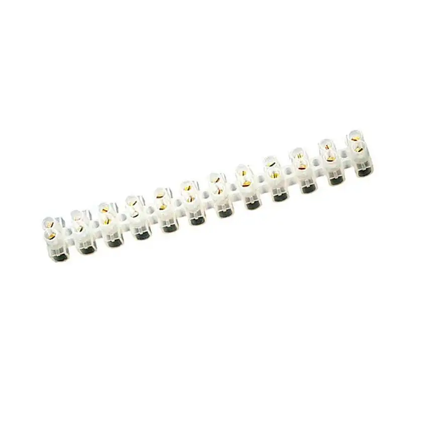 Conector 5A Branco 6mm 12 Bornes 126 Mavel