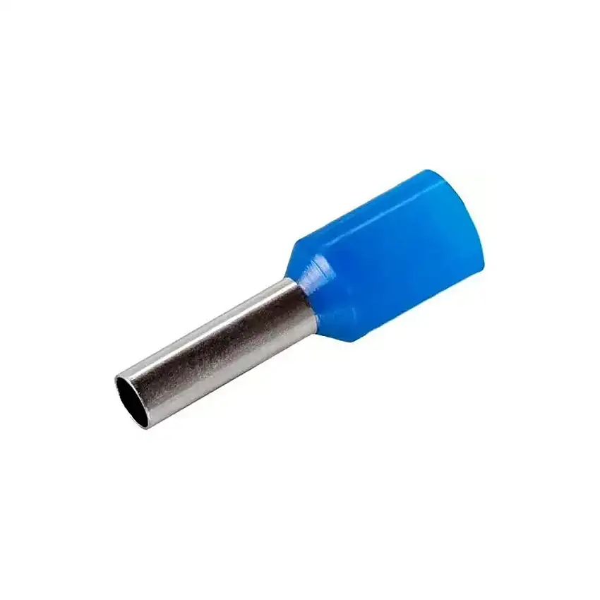 Terminal Tubular Pre-Isolado Cabo 2,5mm² 100 peças Azul ZV3AE0083.E P