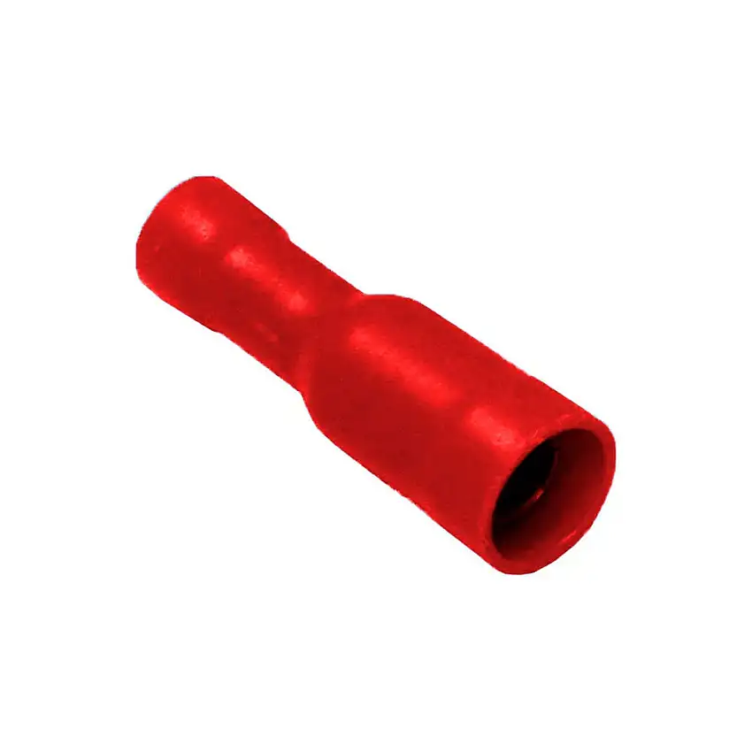 Terminal Receptaculo 0,25mm² a 1mm² 30 Peças Vermelho ER4295