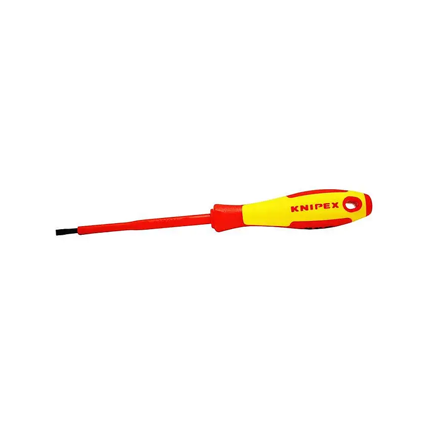 Chave de Fenda Isolada 1000V Chata-Molibdênio 5,5mm Knipex 982055