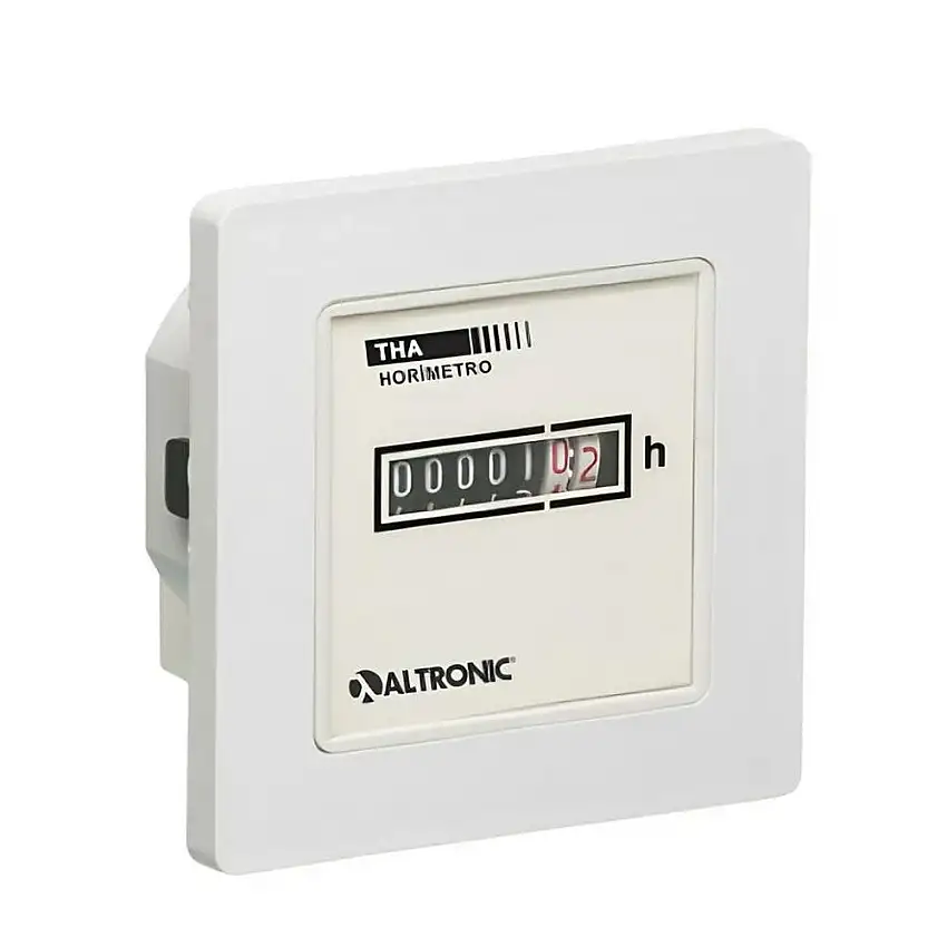 Horímetro Totalizador Horas 220V THA0222 Altronic