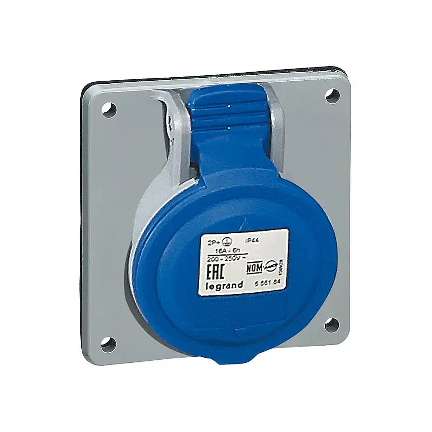 Tomada Embutir 5X16A 200/250V 555186 IP44 Legrand