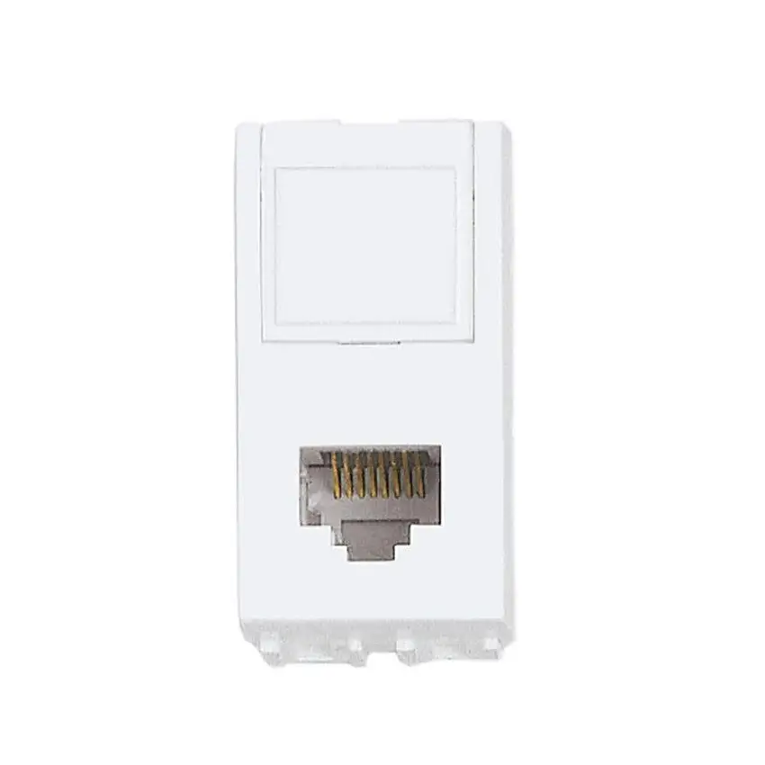 Módulo Tomada RJ45 CAT5E Branca Thesi M4279/5 Bticino