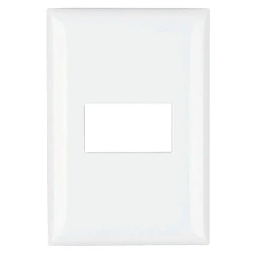 Placa 2x4" Branco 1Seção Horizontal Thesi Up M5P1 BR Bticino