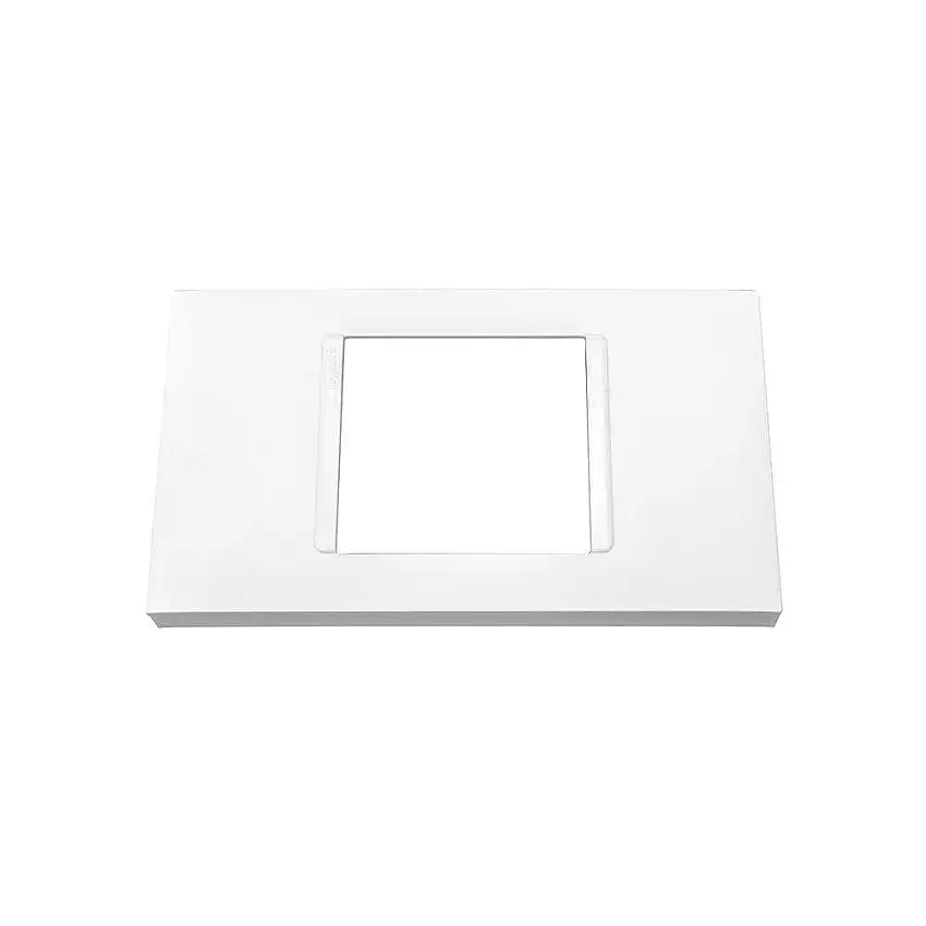 Placa 2 Seções Canaleta DLP Evolutiva Branco Pialplus+ 10882BC Legrand