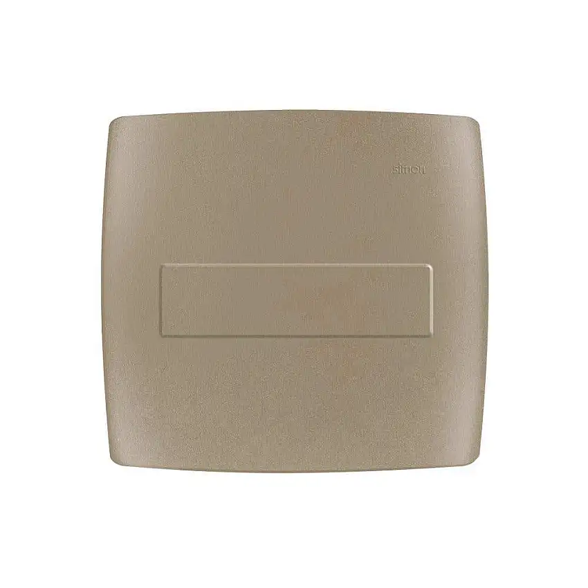 Placa Linha 30 4x4" + Suporte Cega Champagne 3090053 Simon