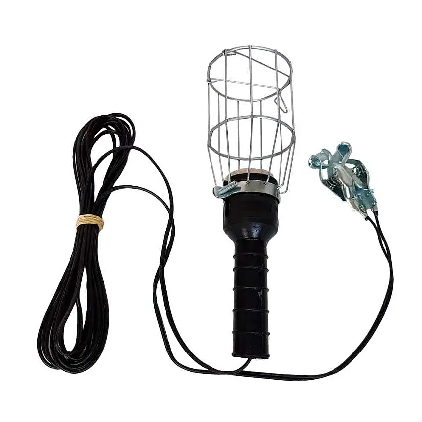Pendente Arame 1 Lâmpada E27 5 Metros Garra CF023 Rondon