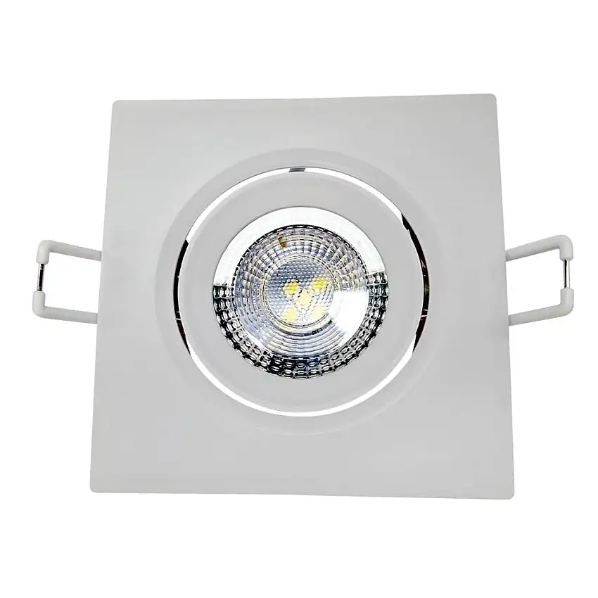 Spot Embutir Quadrado 5W 4000K Luz Neutra 9cm Bivolt Avant