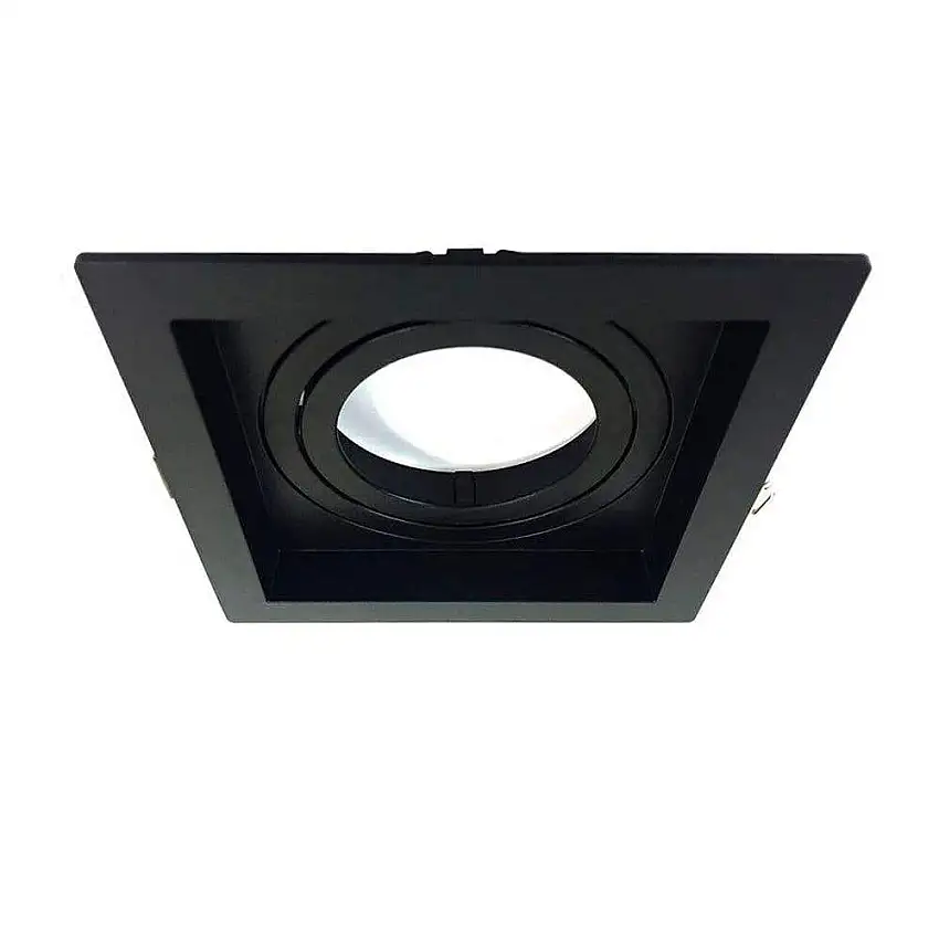 Spot Recuado Click Emb.Qua.Preto PAR20 E27 3301044 Save Energy