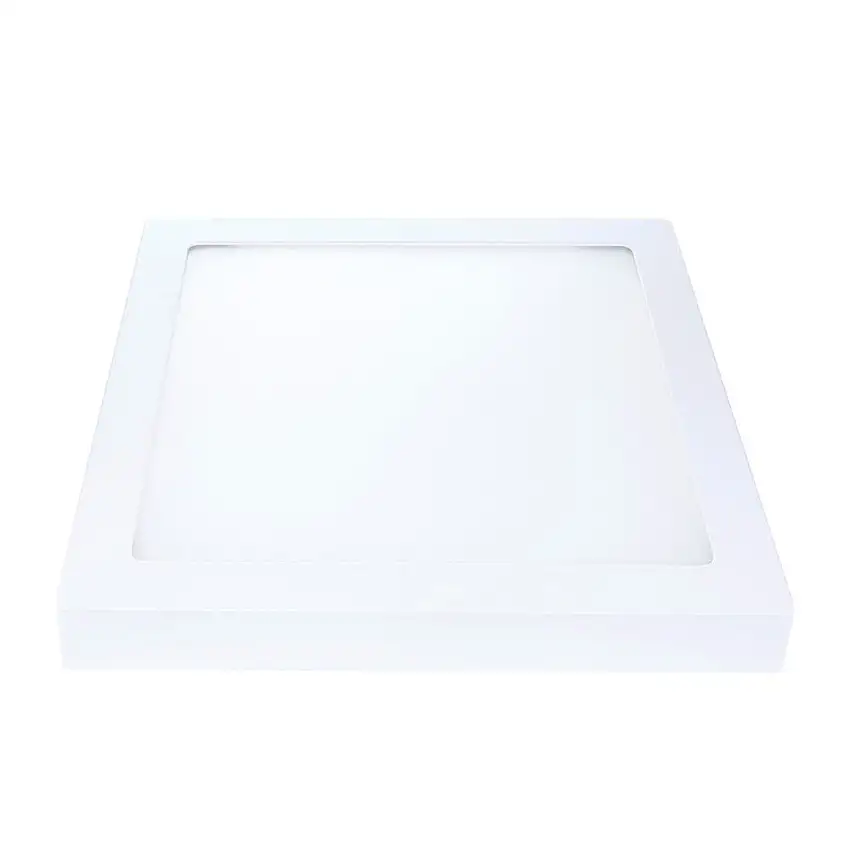 Plafon Sobrepor Quadrado 18W 6000K Luz Branca 22cm Bivolt Avant