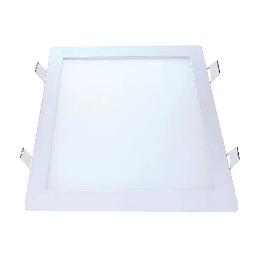 Plafon Embutir Quadrado 18W 3000K Luz Amarela 22cm Bivolt Avant