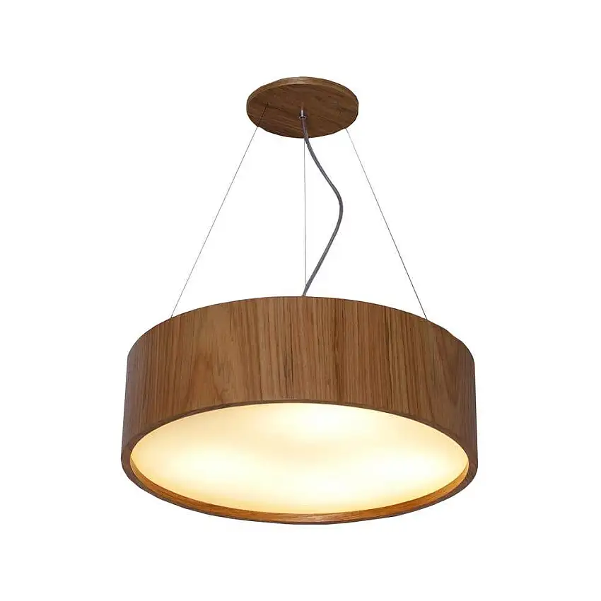 Pendente Imbuia Cilíndrico 3x25W E27 231 Accord