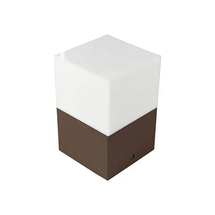 Poste Balizador Marrom 5,5 W LED 2700K Luz Amarela 11cm205 Megalux