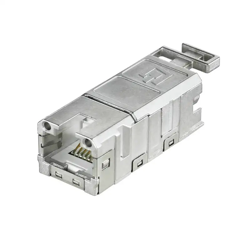 Plugue Rj45 C/Carcaca IeBiRj45FjP Weidmuller Conexel