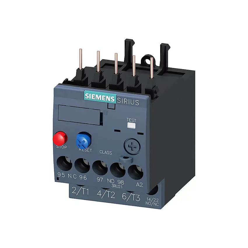 Relé Bimetálico para Contator 3RT20 1,10-1,60A 3RU21161AB0 Siemens