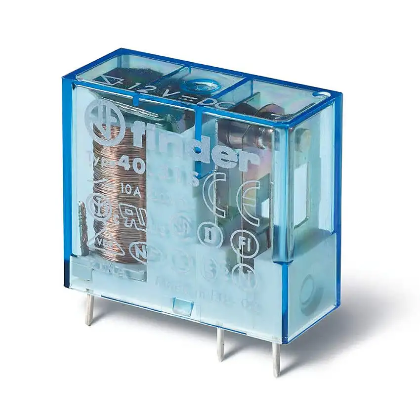 Relé PCI Interface 48/49 1 Reversível 10A 12Vcc 403170120000 Finder