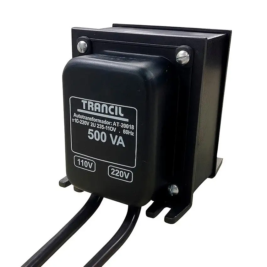 Autotransformador 500VA/375W Entrada/Saída 110/220V AT820790 Trancil