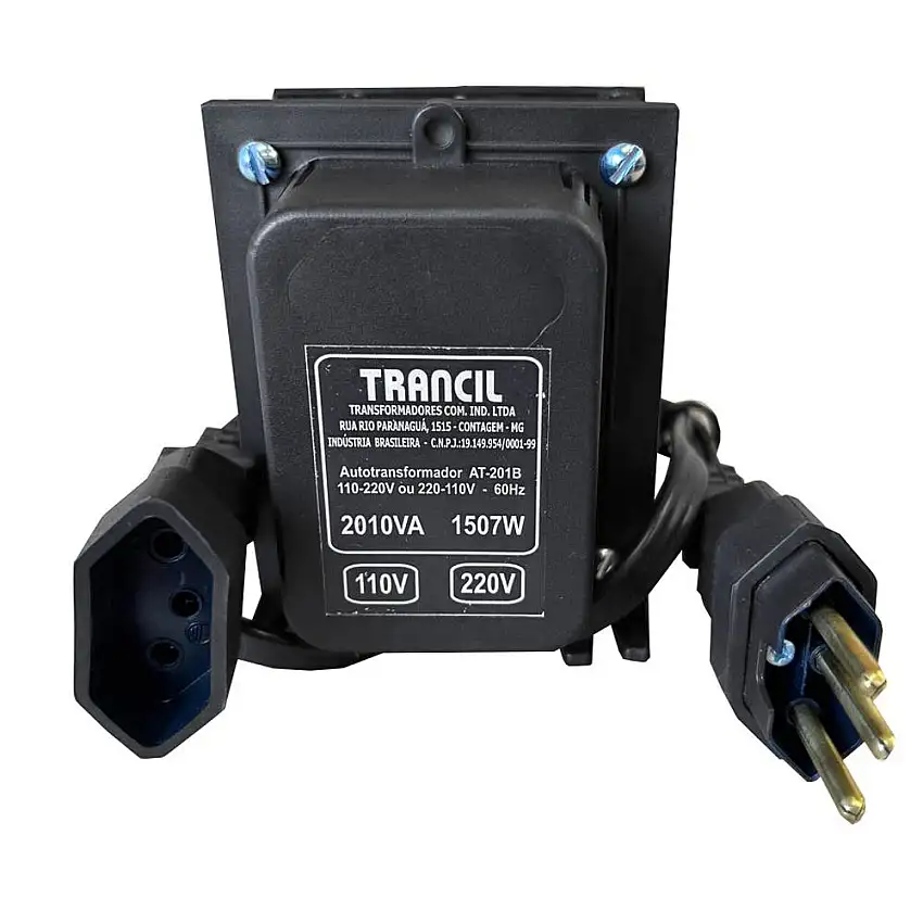 Autotransformador 2010VA/1507W Entrada/Saída 110/220V AT820705 Trancil