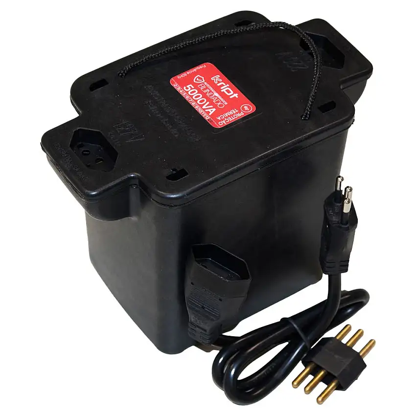 Autotransformador 5000VA Blindado Entrada/Saída 110/220V Kript