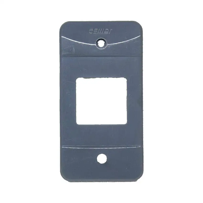 Tampa PVC (1") 2 Teclas Juntas Cinza Escuro 913637 Cemar