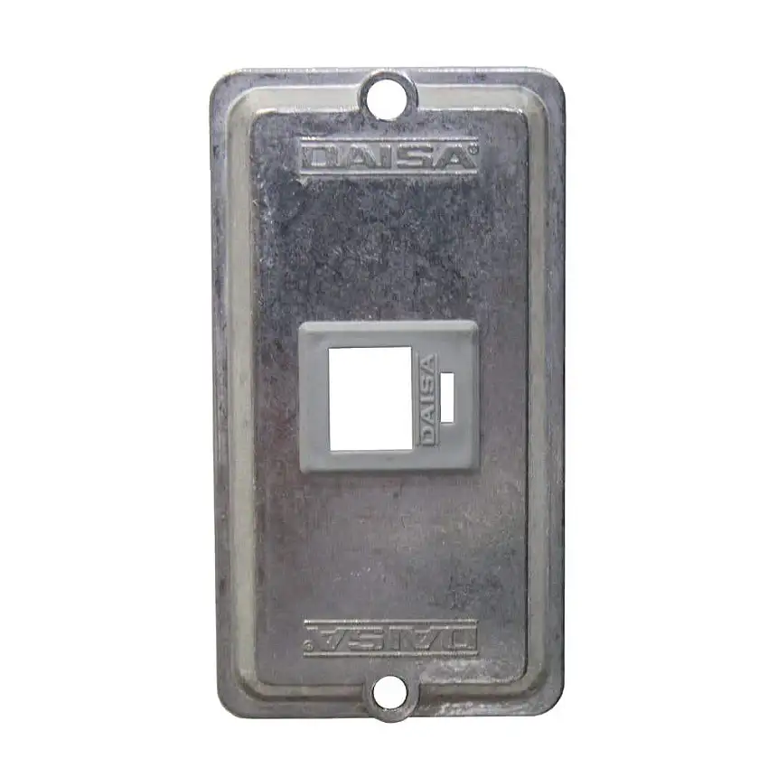 Tampa Condulete Sem Adaptador TM034 1/2"e 3/4" 1 RJ45 Daisa