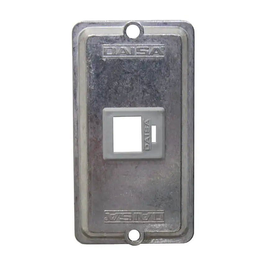 Tampa para Condulete de 1" Sem Adaptador TM100 para 1 RJ45 Daisa