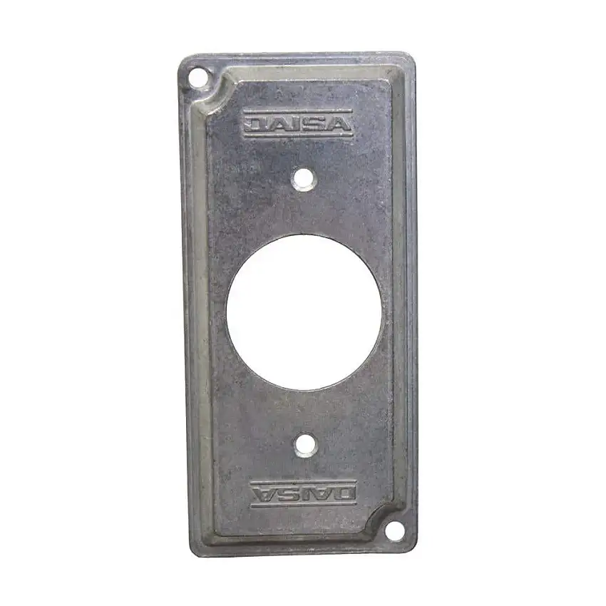 Tampa Condulete 1/2"x3/4" Para 1 Tomada Redonda TII034 Daisa