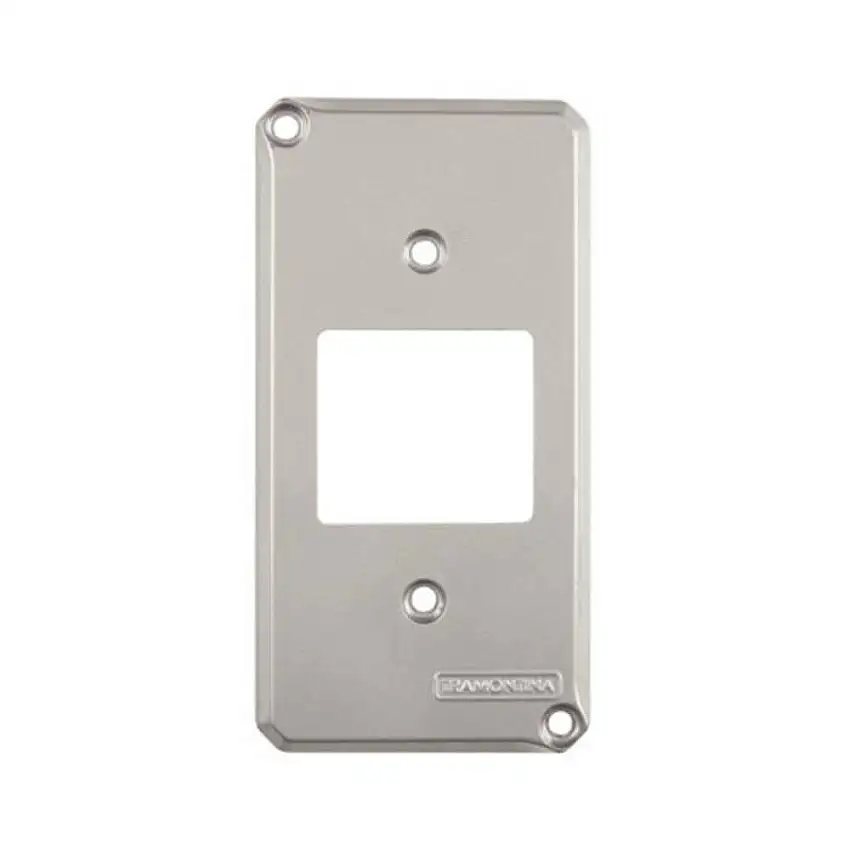 Tampa Alumínio Condulete 1" 2 Postos Juntos Interruptores Tramontina