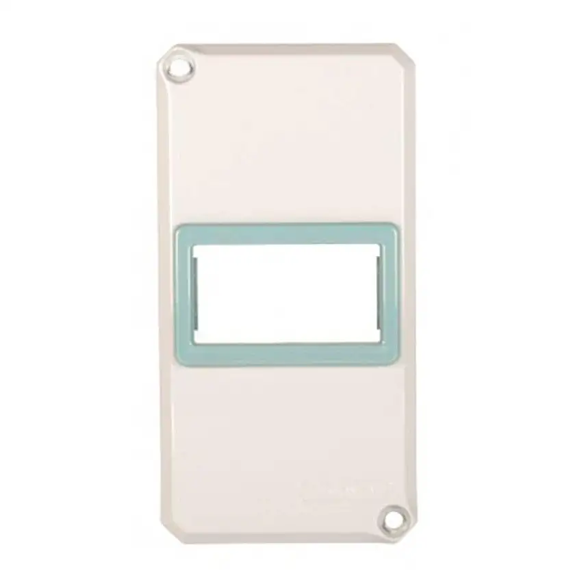 Tampa Alumínio Condulete 1" 1 Posto Horizontal Módulo Liz Tramontina