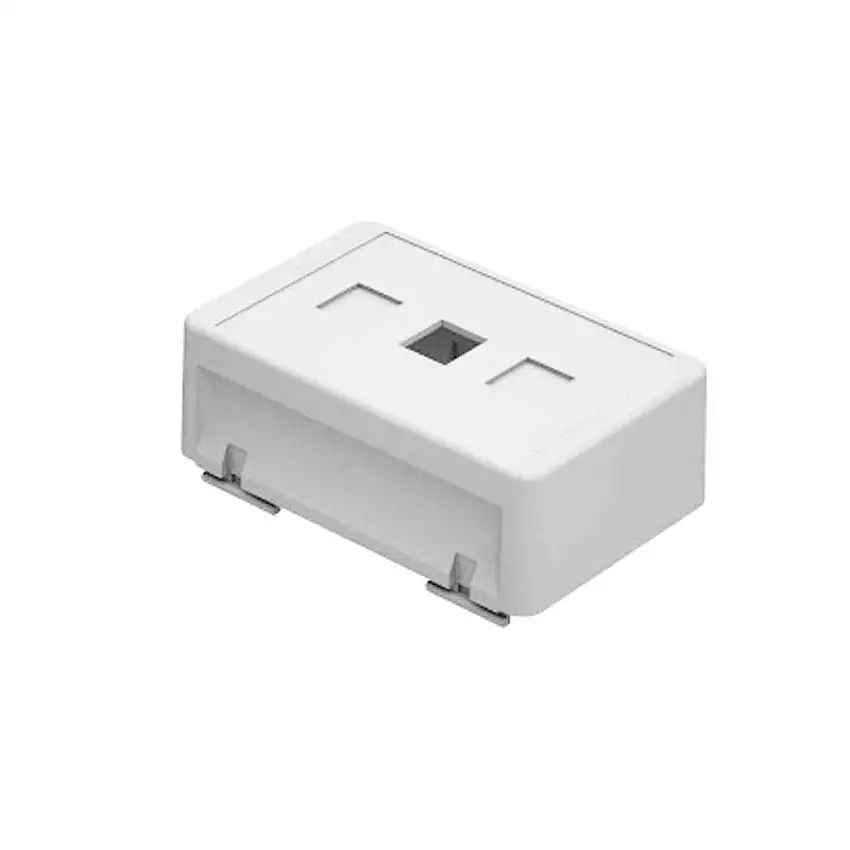 Porta Equipamento 3 RJ45 Keystone SC Branco DT6224200 Dutotec