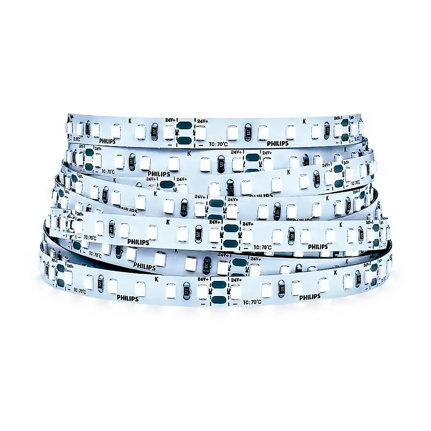 Fita LED 6W 6500K 24V 5 Metros IP20 600 Lúmens Philips