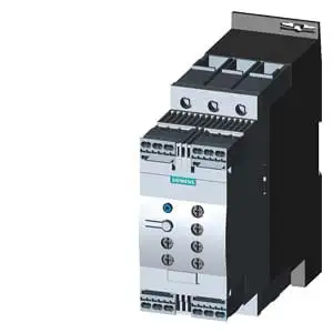 Chave Partida Suave Trifásico 400 600V 63A 110 220V 3RW40371BB15 Siemens