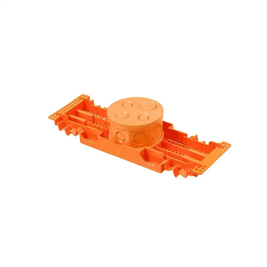 Caixa Pvc Embutir 4x4 Octogonal Fundo Móvel Com Suporte Tigre