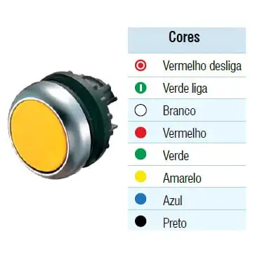 Botao Redondo Preto 22Mm 1Na M22DSK10 Eaton