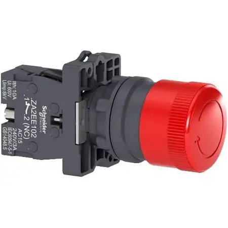 Front Bot Cog Vermelho 22Mm Pux Destrav A22RPV Eaton