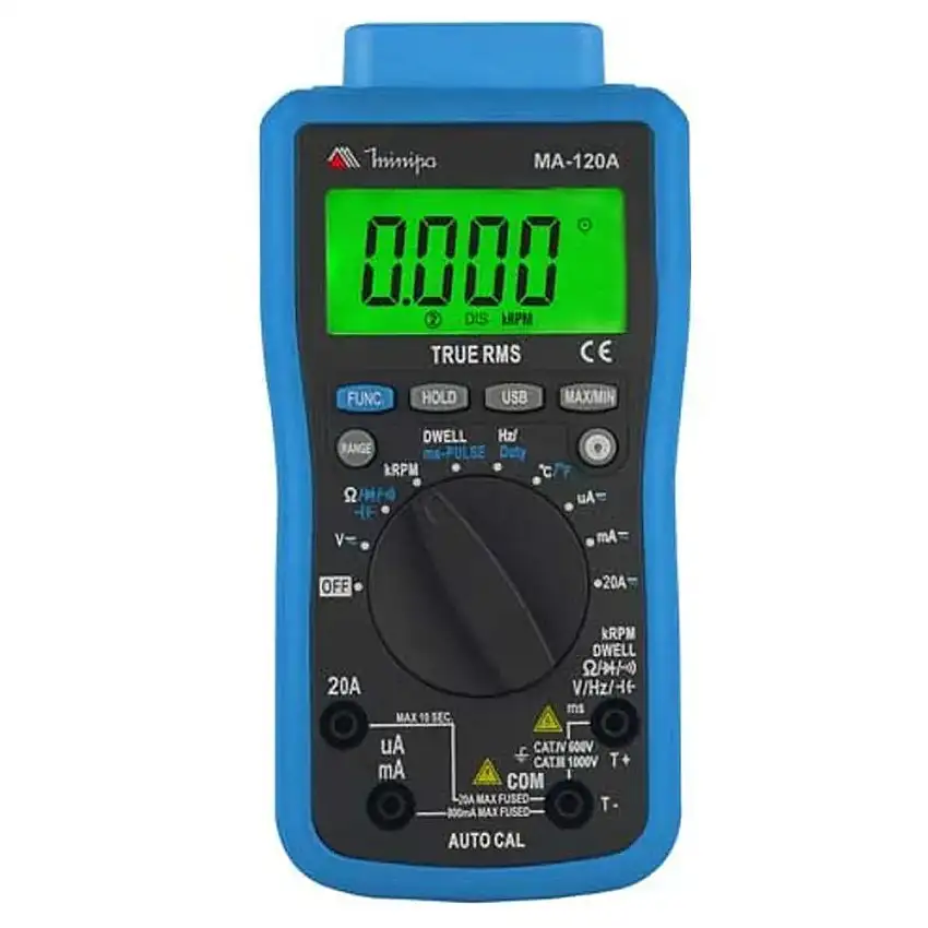 Multímetro Automotivo MA-120A - Minipa