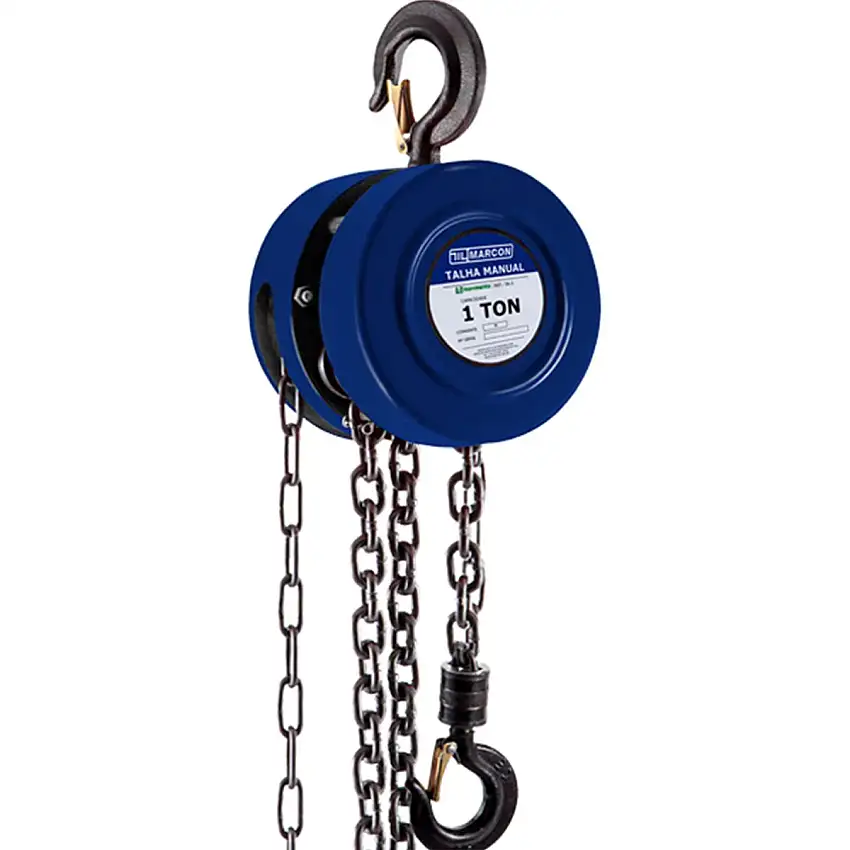 Talha Manual Compacta 1000kg 3mt (TA-3) - Marcon