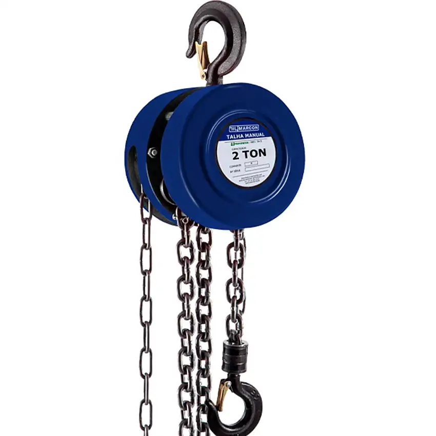 Talha Manual Compacta 2000kg 3mt (TA-5) - Marcon